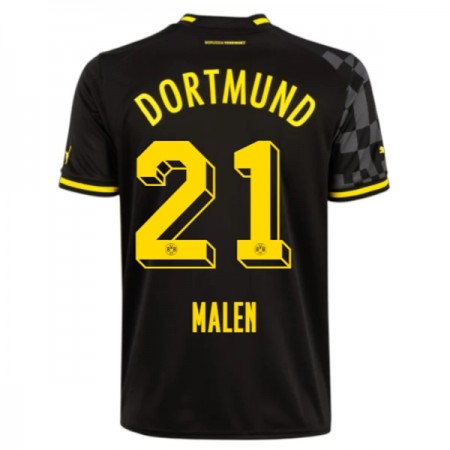 BVB Borussia Dortmund Malen 21 Udebane 2022-23 - Fodboldtrøjer (S/S)